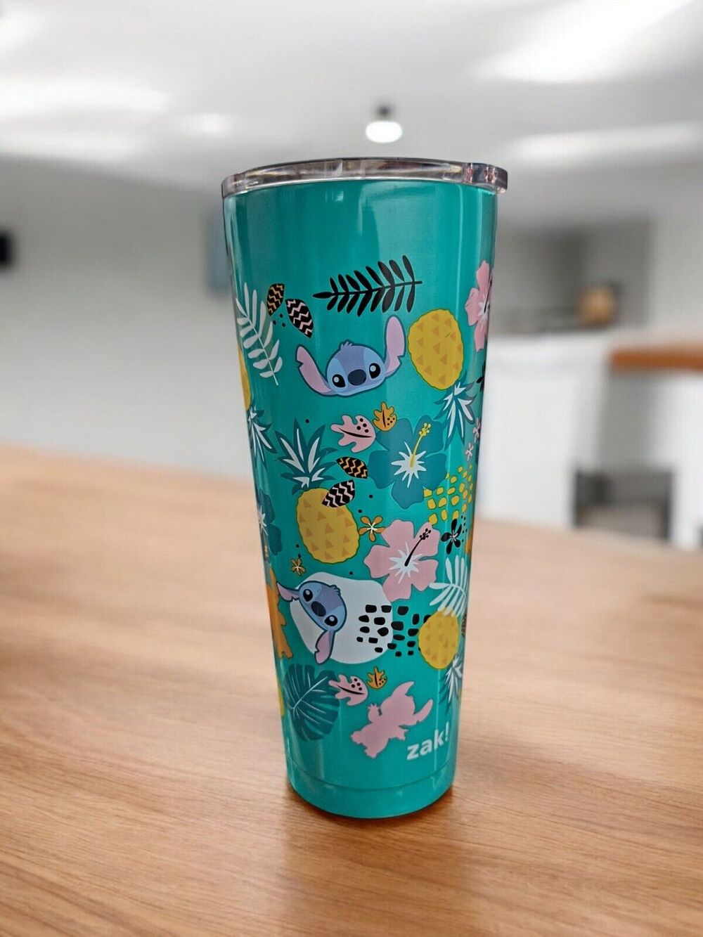 Zak Designs Disney Movie Vacuum Insulated Stainless Steel Travel Tumbler with...
